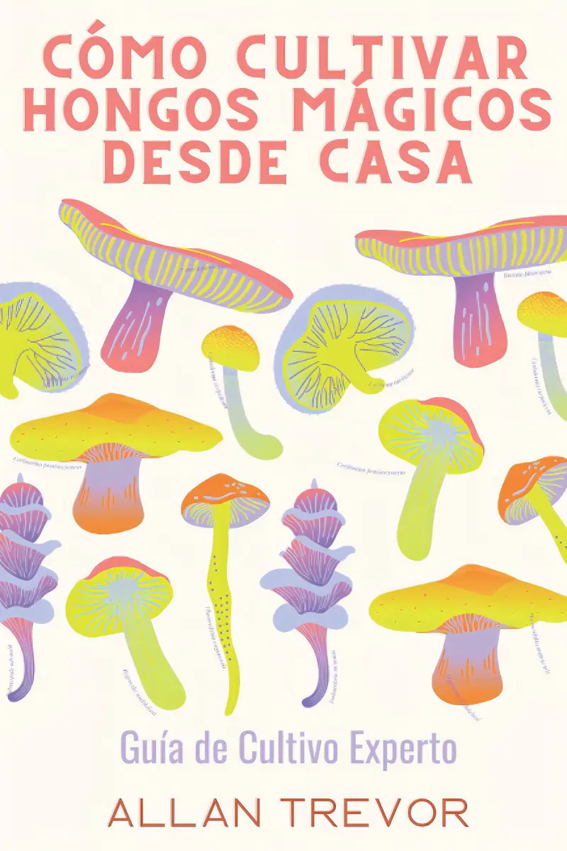 Cómo Cultivar Hongos Mágicos Desde Casa: Guía De Cultivo Experto, De Allan Trevor., Vol. 1. Editorial Independently Published, Tapa Blanda En Español