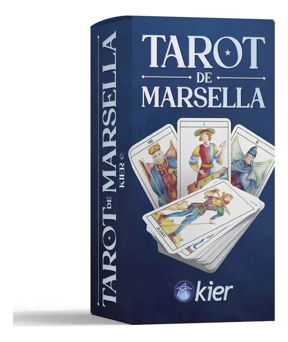 Tarot Marsella Kier 78 Cartas Español Con Guía Y Caja Colección