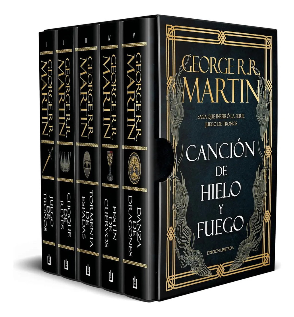 Juego De Tronos Saga Completa 5 Libros George R.r. Martin