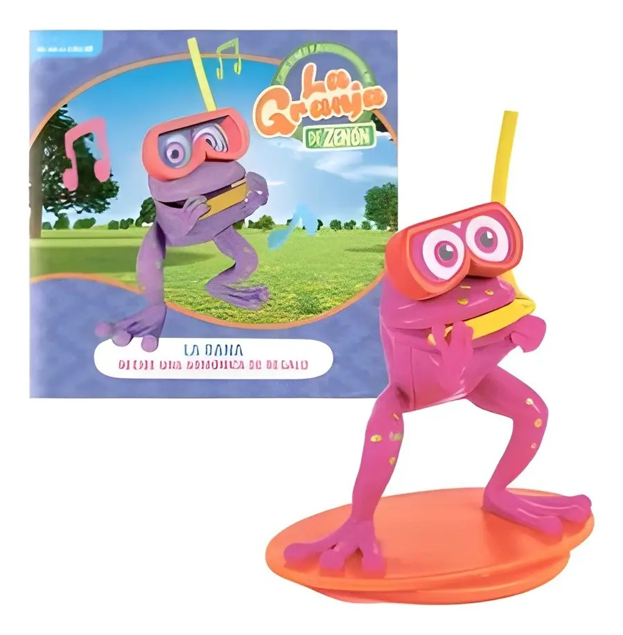 Audiocuento Granja De Zenón + Figura De Rana