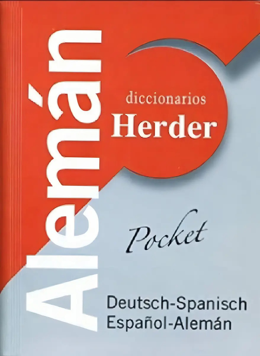 Herder Diccionario Pocket Aleman-español/deutsch-spanisch, De Braun, Christiane., Vol. 1. Editorial Herder, Tapa Dura En Español/alemán