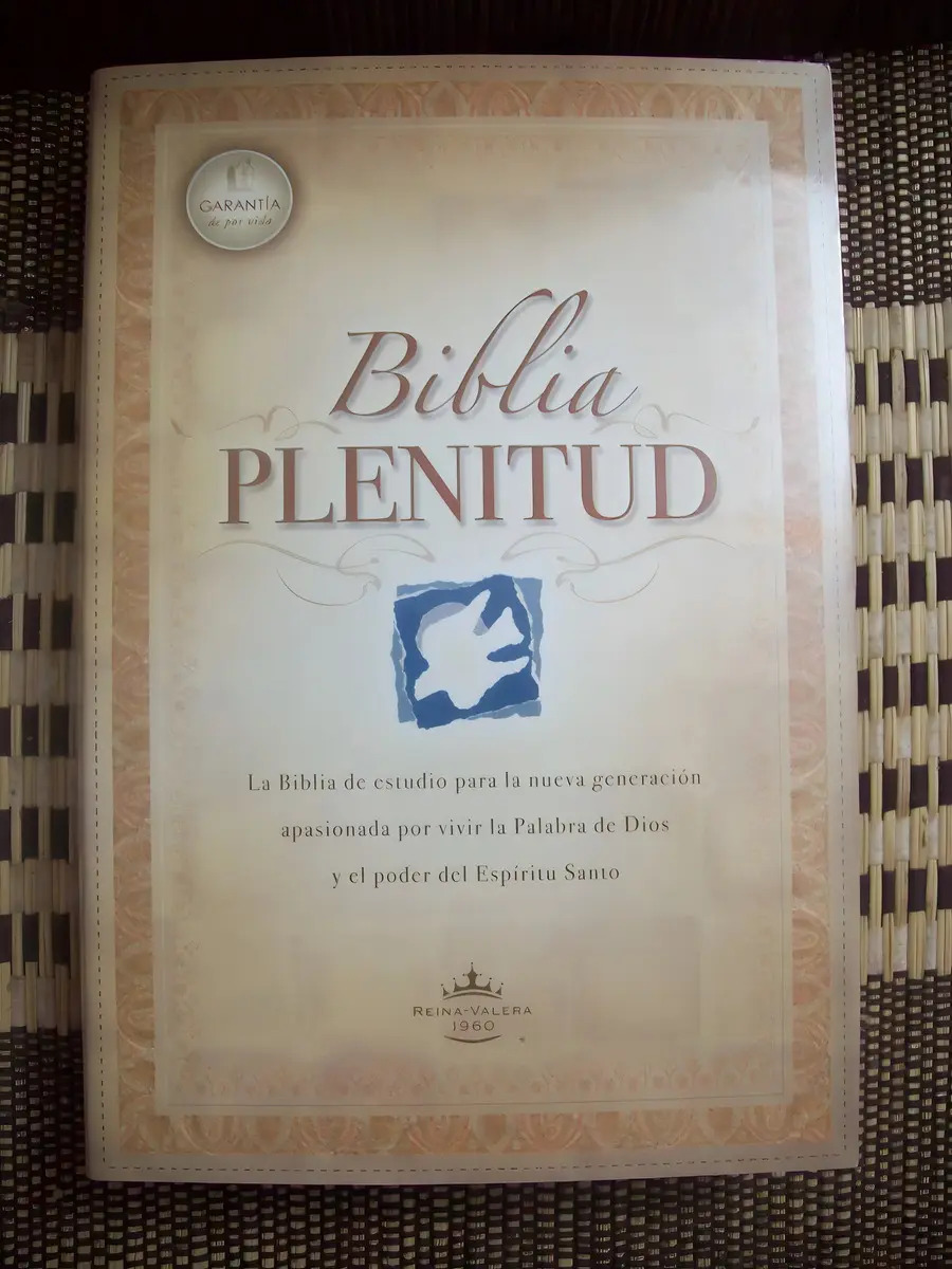 Biblia De Estudio Plenitud Rvr60 Tapa Dura