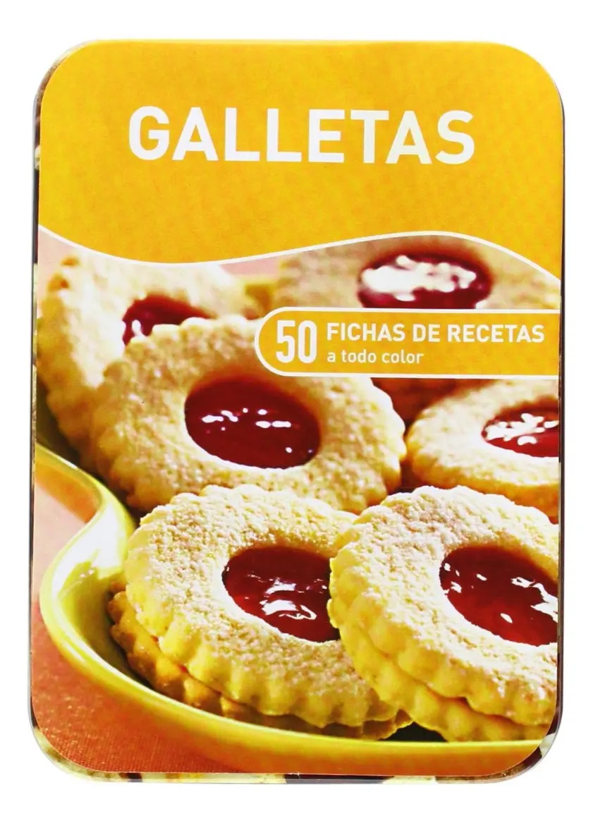 Galletas Cincuenta Fichas De Recetas A Todo Color