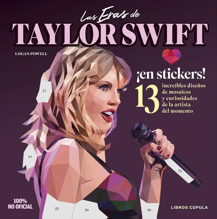 Las Eras De Taylor Swift, De Logan Powell. Editorial Libros Cupula, Tapa Blanda En Español, 2024