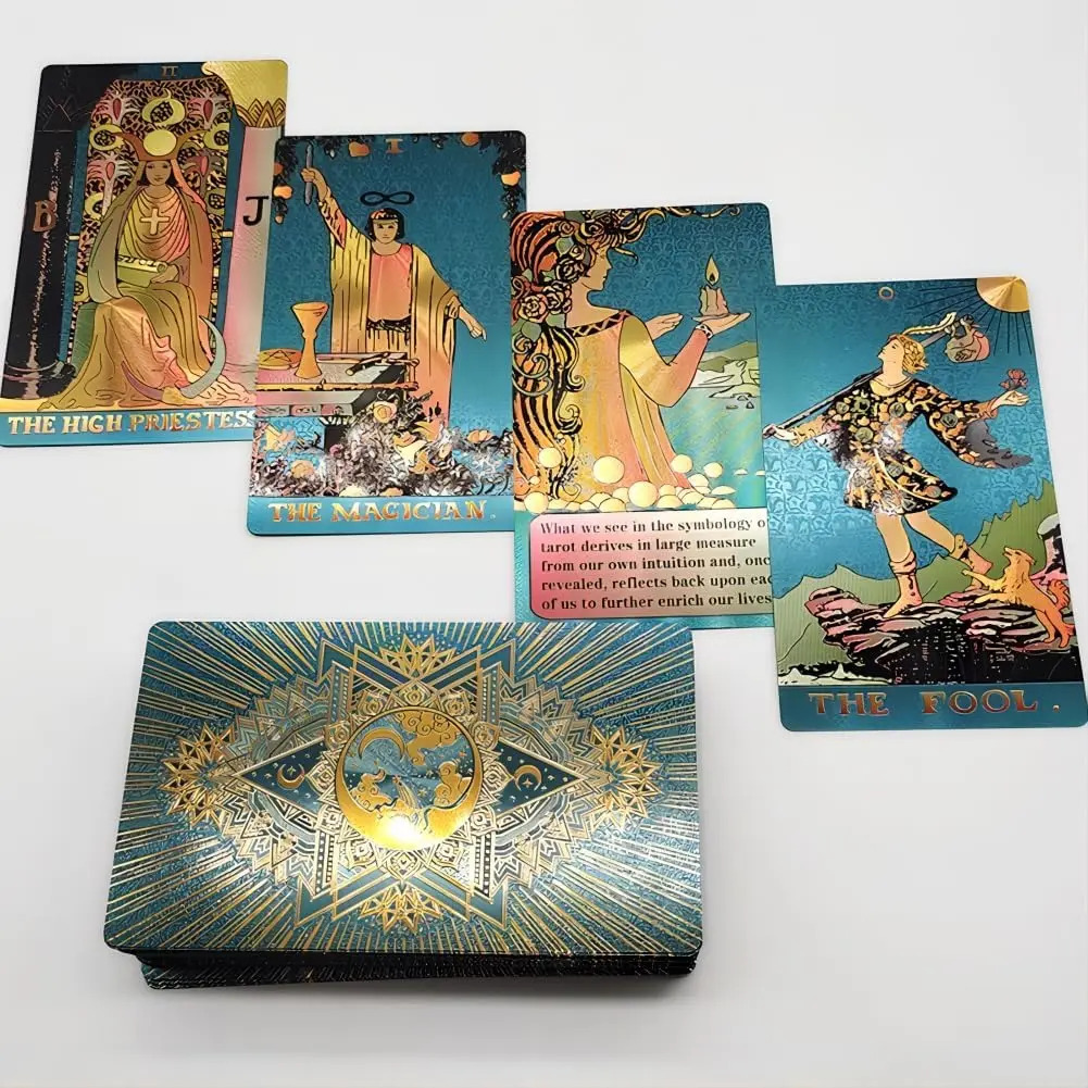 Gold Foil Tarot 1909 Exquisite