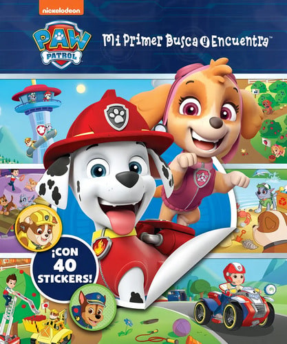 Libro Busca Y Encuentra Con Stickers Paw Patrol-pi Kids Vol. 1. Editorial Phoenix International Publications Inc., Tapa Dura, Edición 2024 En Español