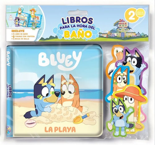 Bluey La Playa, De Aa.vv. 1, Vol. 1. Editorial Phidal, Tapa Blanda, Edición 1 En Castellano, 2025