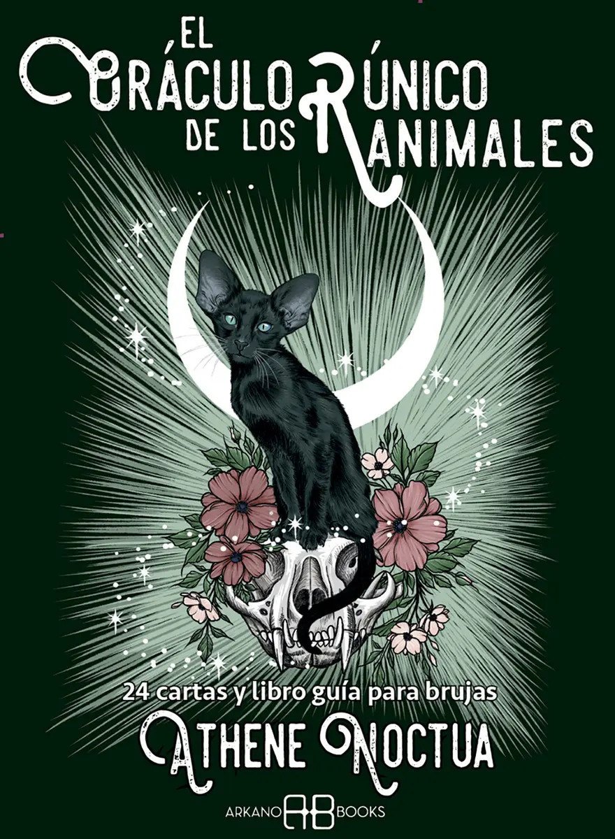 El Oráculo Rúnico De Los Animales: 24 Cartas Y Libro Guía Para Brujas, De Noctua,athene. 0, Vol. 0. Editorial Arkano Books, Tapa Blanda, Edición 1 En Español, 2025