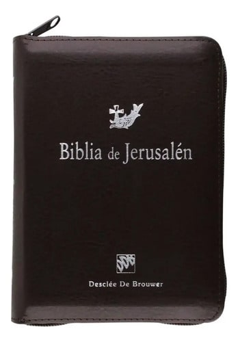 Biblia Jerusalén Bolsillo Cremallera Católica Estudio