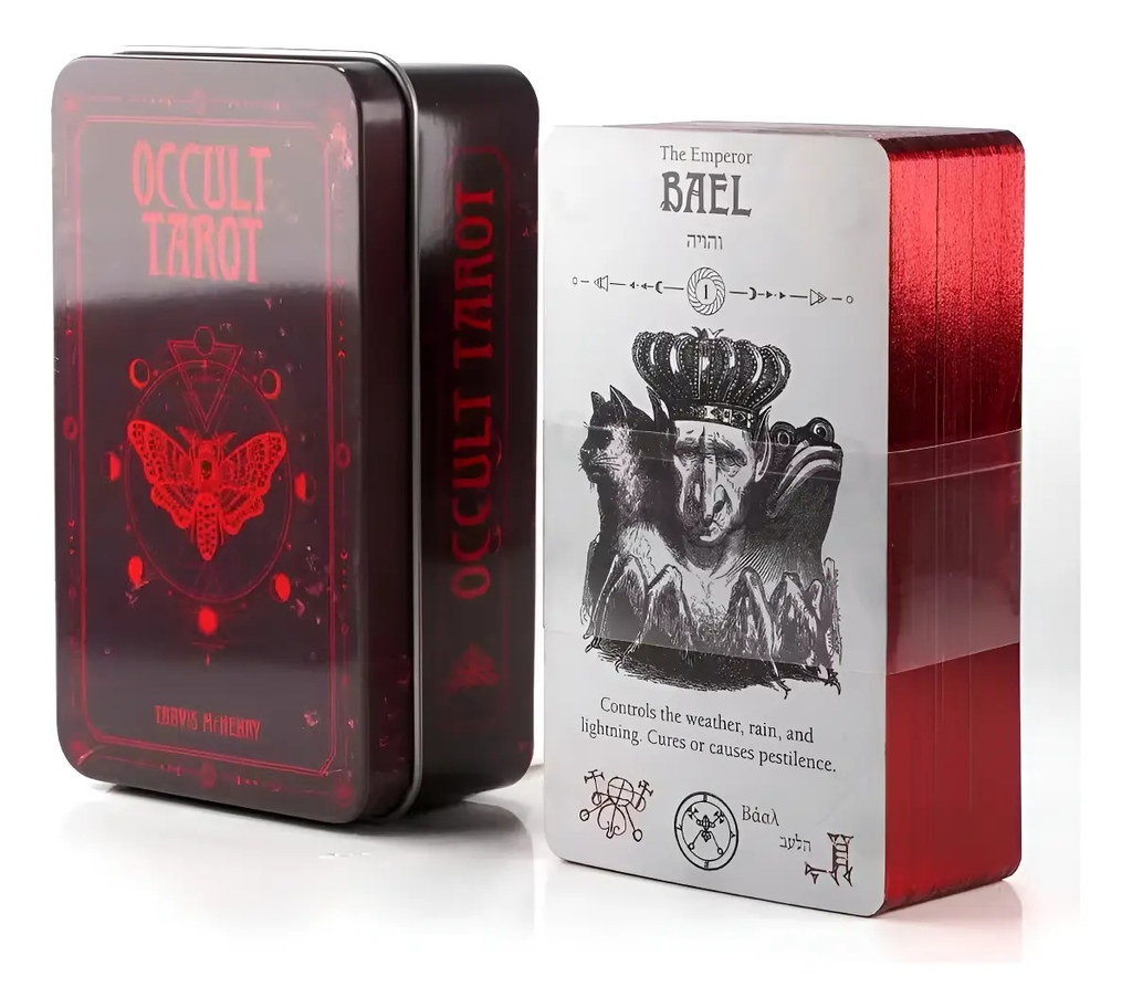 Occult Tarot En Lata - Baraja Ocultismo Y Magia