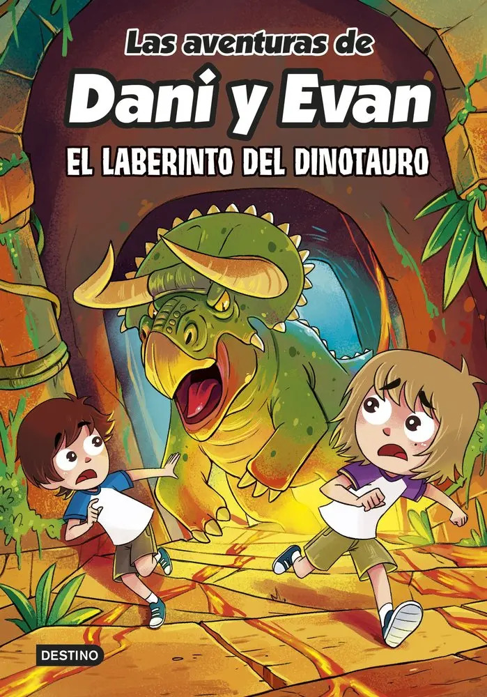 Las Aventuras De Dani Y Evan 12. El Laberinto Del Dinotauro: El Laberinto Del Dinosaurio, De Las Aventuras De Dani Y Evan., Vol. 1. Editorial Destino Infantil Y Juvenil, Tapa Dura En Español, 2025