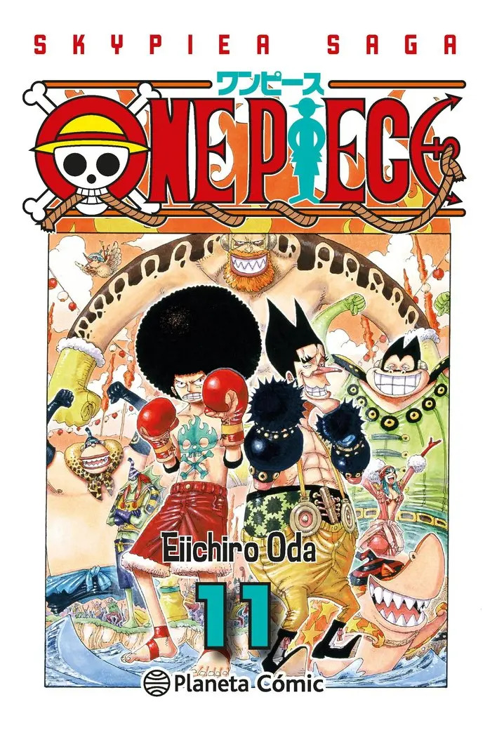 One Piece 11 3 En 1, De Eiichiro Oda. 3185, Vol. 1. Editorial Planeta Cómic, Tapa Blanda, Edición 1 En Castellano, 2025