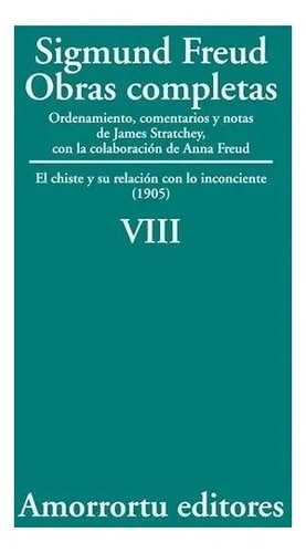 Sigmund Freud Obras Completas Tomo 8
