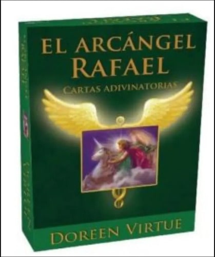 El Arcángel Rafael Oraculo Cartas Adivinatorias Doreen Virtue Guy Trédaniel Ediciones Lados Dorados Tapa Blanda