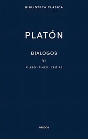 Portada de Platón Diálogos Vi | Filosofía Clásica Antigua Grecia T.dura