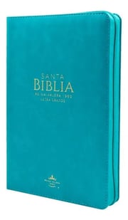 Portada de Santa Biblia Reina Valera 1960 Letra Grande Con Cierre