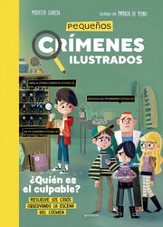 Portada de Libro Pequeños Crímenes Ilustrados Modesto García Montena 2024