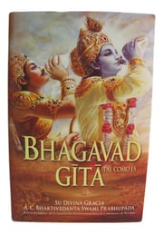 Portada de El Bhagavad Gita Tal Como Es Bolsillo Español