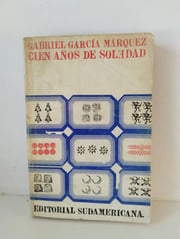 Portada de Cien Años De Soledad Garcia Marquez Sudamericana Antiguo Uy
