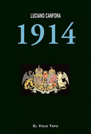 Portada de Libro - 1914 (ensayo) - Luciano Canfora