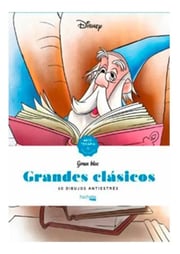 Portada de Libro - Grandes Clásicos, Arteterapia - Disney