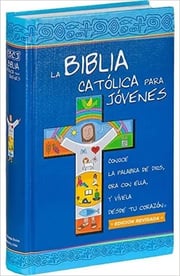 Portada de La Biblia Católica Para Jóvenes. Tapa Dura Verbo Divino 2022