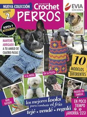 Portada de Pack Ropa Para Perros Crochet (9 Revistas, 1 Repetida)