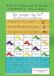 Portada de Yo Juego ¿y Tu? Método Fácil De Lectoescritura Cuaderno 3