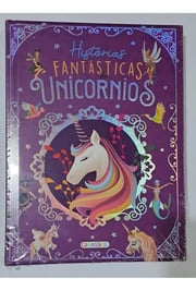 Portada de Historias Fantasticas De Unicornios, De Aa.vv.. Editorial Girassol, Tapa Dura En Portugués