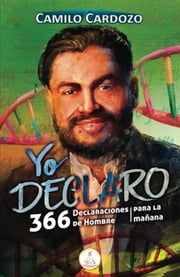 Portada de Yo Declaro 366 Declaraciones Hombre Padre  Camilo Cardozo