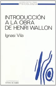 Portada de Introducción A La Obra De Henri Wallon, De Ignasi Vila. Anthropos Editorial, Tapa Blanda En Español