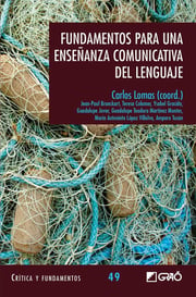 Portada de Fundamentos Para Una Enseñanza Comunicativa Del Lenguaje