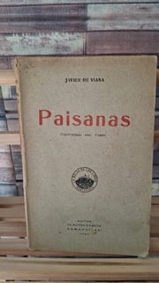 Portada de Paisanas Javier De Viana Costumbres Campo Uruguayo 1920