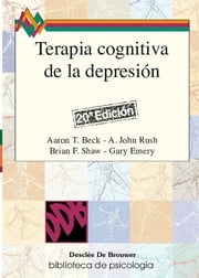 Portada de Terapia Cognitiva De La Depresión, De Gary Emery Y Otros