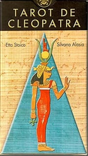 Portada de Cleopatra Tarot Etta Stoica Illustrated By Silvana Alasia