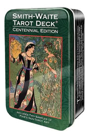 Portada de Libro Smithwaite Centennial Tarot Deck In A Tin. Baraja De Tarot Centenario Smithwaite En Una Lata, De Pamela Colman Smith. Editorial Us Games, Tapa Dura, En Inglés ( 2015)