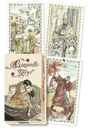 Portada de Romantic Tarot Lo Scarabeo