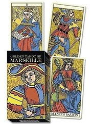 Portada de Golden Tarot Of Marseille-burdel, Claude-lo Scarabeo