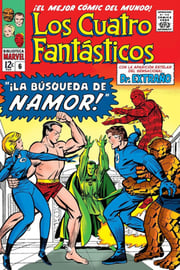 Portada de Biblioteca Marvel Los 4 Fantásticos 6. 1964
