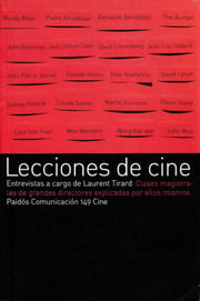 Portada de Lecciones De Cine Laurent Tirard Laurent Tirard