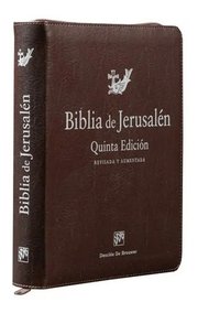 Portada de Biblia De Jerusalén Manual 5ª Edición - Estuche Cremallera