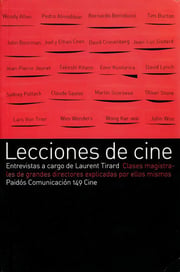 Portada de Lecciones De Cine, De Laurent Tirard. Editorial Paidos Iberica Ediciones En Español