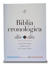 Portada de Biblia Reina Valera 1960 Cronológica Día Por Día Tapa Dura