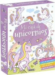 Portada de Mi Caja De Unicornios Figuras Póster, Pegatinas Lápices