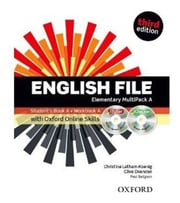 Portada de English File Elementary Multipack A