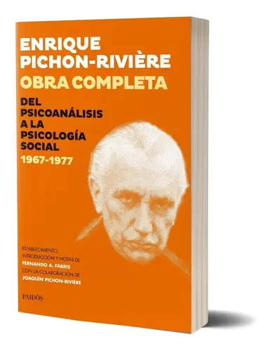 Portada de Pichon-riviére Obra Completa Psicologia Social Psicoanalisis