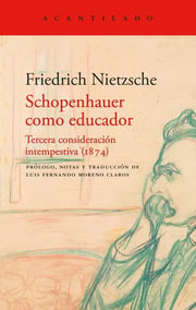 Portada de Schopenhauer Como Educador - Nietzsche,friedrich