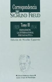 Portada de Correspondencia De Sigmund Freud (nuevo/sellado) Tomo 3