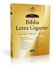 Portada de Biblia Letra Gigante Rvr 1960 Simil Piel Negra
