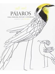 Portada de Pájaros Para Dibujar, Pintar Y Colorear, De Carll Cneut. Editorial Barbara Fiore Editoria, Tapa Blanda En Español